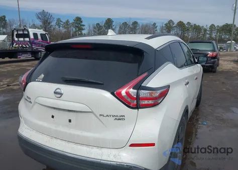 2017 Nissan Murano Platinum z USA, uszkodzony, nr VIN 5N1AZ2MH2HN158260